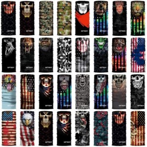 Balaclavas Personalized Face Cover Bandana Men-Balaclava Headwear Headband Neck Gaiter Scarf - Color 12 - CS198N5HX09 $19.55