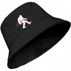 Sun Hats Unisex Bigfoot Flamingo Protection Packable - Bigfoot and Lawn-2 - CR18WTAZRCD $14.61