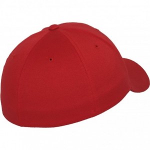 Skullies & Beanies Men's Wooly Combed - Red - CD11J07T9UX $34.28