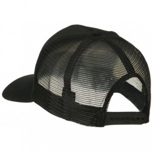 Baseball Caps US Marine Corps Mesh Patched Cap - Black - C211TX6XEAB $17.60