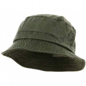 Sun Hats Washed Hats-Olive W12S41E - C5111C78HWF $17.90