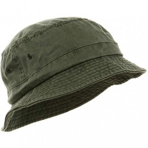 Sun Hats Washed Hats-Olive W12S41E - C5111C78HWF $17.90