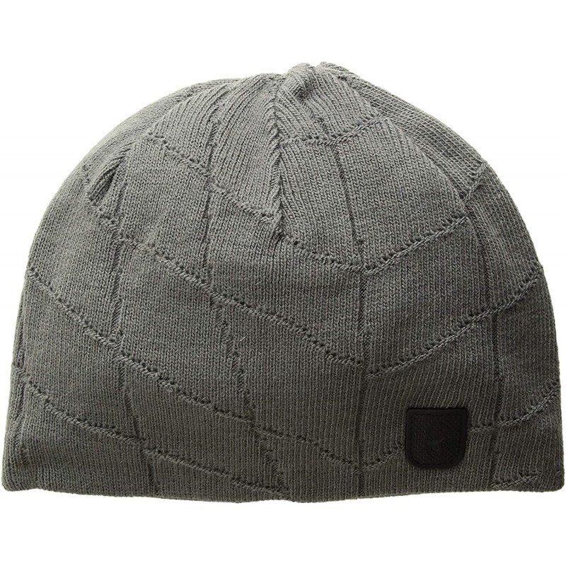 Skullies & Beanies Mens Men's Nebula Hat - Polar/Black - CO188AHZ8ID $17.59