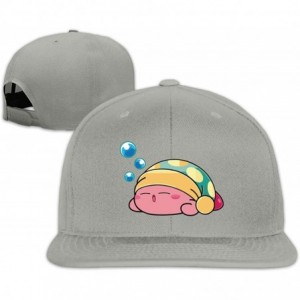 Baseball Caps Funny Cute Sleeping Kirby Unisex Hip-Hop Korea Fashion Adjustable Moss Green Baseball Cap - Gray - CQ18M4I6L4L ...
