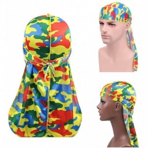 Skullies & Beanies Packed Miltary Camouflage Colorful Premium - Set6-silky-3 Packed - CY18M2CKQL5 $14.47