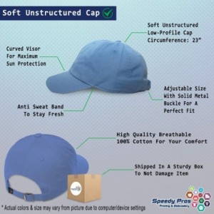 Baseball Caps Custom Soft Baseball Cap Santa Hat Embroidery Dad Hats for Men & Women - Light Blue - CF18SGON60K $17.16