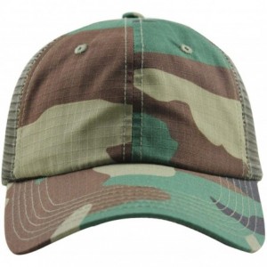 Baseball Caps Men Women Washed Distressed Twill Cotton Baseball Cap Vintage Adjustable Dad Hat - Camo-4 - CE18Y7M0KNI $8.06