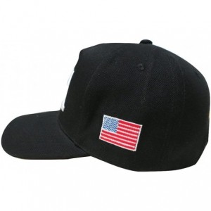 Baseball Caps Make America Great Again Donald Trump MAGA Baseball Cap Hat - Black Usa Flag 45 - CX17YKCM3AR $11.39