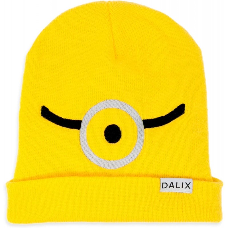 Skullies & Beanies Minion Yellow Beanie Costume Hat Custom Color Outfit - CH18I57H66T $9.51