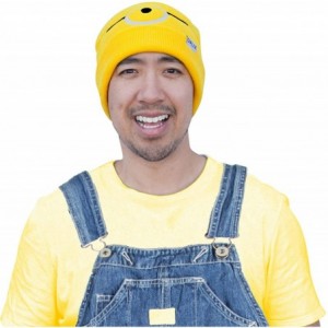 Skullies & Beanies Minion Yellow Beanie Costume Hat Custom Color Outfit - CH18I57H66T $9.51