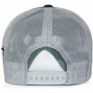 Baseball Caps Mesh Back Baseball Cap Trucker Hat 3D Embroidered Patch - Color5-1 - C5182Y2R4Q9 $18.20