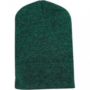 Skullies & Beanies F902 Made in USA Unisex Thick Two Tone Cuff Beanie Skull Cap - Green-black - C912MU5RWM3 $8.99