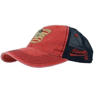 Baseball Caps Dashboard Trucker - Scarlet/Navy - CA18CEOLAG2 $26.37