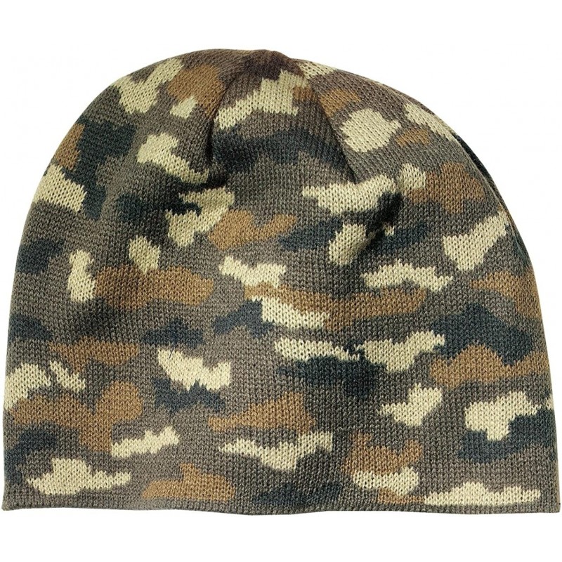 Skullies & Beanies Camouflage Fleece Beanies - Military Camo - CL11Q5PBME9 $16.23