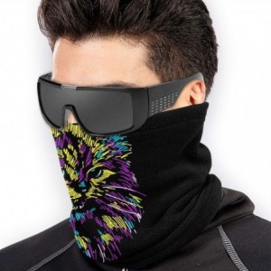 Balaclavas Face Mask Custom Colorful Cat Style 3D Seamless Half Face Bandanas Balaclava (style14) - Style14 - CB197ZM3YIN $17.00