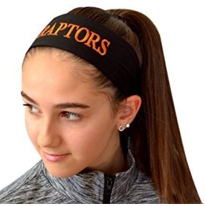 Headbands Volleyball TIE Back Moisture Wicking Headband Personalized with The Embroidered Name of Your Choice - C418T2QZ36K $...