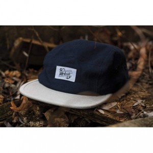 Skullies & Beanies Snapback- 5-Panel Cap 100% Acrylic Embossed Logo Buckle Printed & Packaged in The USA - Navy - C418KIN84SK...