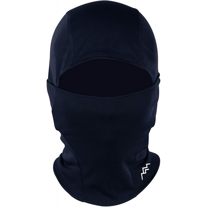 Balaclavas Windproof Ski Mask Cold Weather Face Mask Motorcycle Balaclava Hood - Storm Blue - CP198N63CUQ $15.62