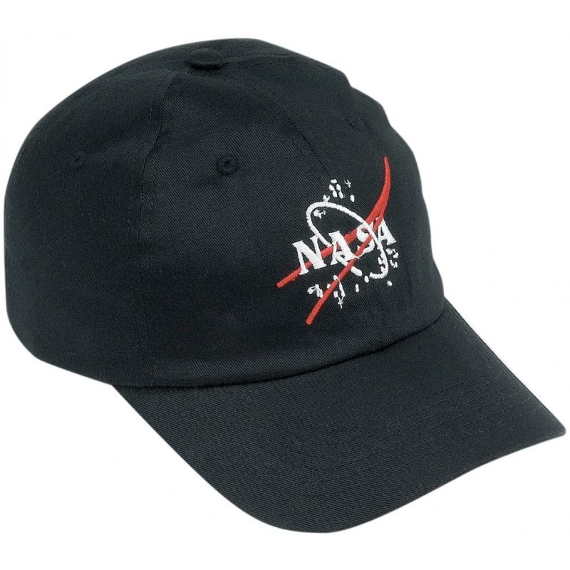 Baseball Caps Jr. NASA Astronaut Cap- Adjustable Youth Size- Black - Black - CW116C5495B $14.96