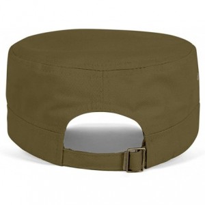 Baseball Caps Unisex Cadet Cap High Profile Washed Postmates- Military Cap - Postmates - CL18T475GOU $15.92