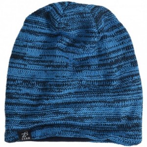 Skullies & Beanies FORBUSITE Knit Slouchy Beanie Hat Skull Cap for Mens Winter Summer - Mix Blue - CQ12N9ILHV4 $17.86