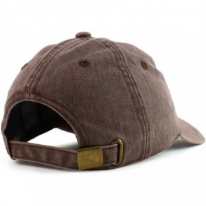 Baseball Caps Maui Hawaii with Palm Tree Embroidered Unstructured Baseball Cap - Brown - C318ZG4K8IE $17.98