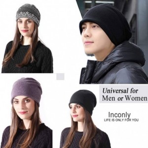 Skullies & Beanies Chemo Caps for Women Slouchy Beanies Sleep Hats Warm Soft Breathable Stretchy - 1 Pakc-03 - CL18A5T6CKT $9.88