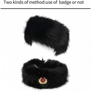 Cold Weather Headbands Faux Fur Headband with Stretch Women's Winter Earwarmer Earmuff - Black With Kgb - CD18X58K9X0 $12.77