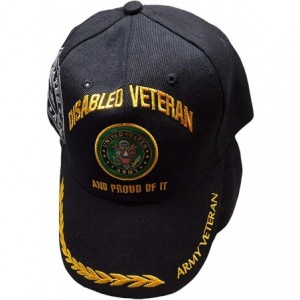 Skullies & Beanies US Army Disabled Army Veteran Baseball Cap Proud Of It Embroidered Hat USA - C312O5GUG15 $8.04