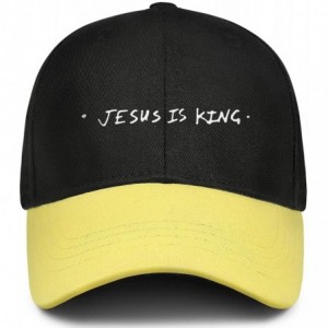 Skullies & Beanies Jesus-is-King-Kanye-west-Cap Unisex Hip-hop Cap Adjustable Truck Driver Hats - Jesus is King-6 - CX18ZLIZ8...