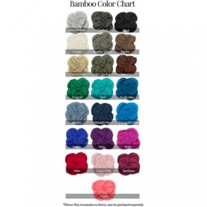 Skullies & Beanies Bamboo Couture Cap- Cancer Headwear for Women - Denim - C912CEJD7BP $28.78