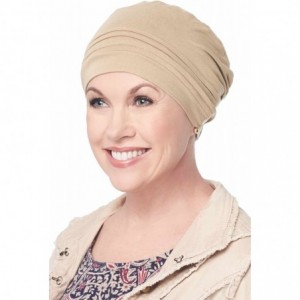 Skullies & Beanies Bamboo Couture Cap- Cancer Headwear for Women - Denim - C912CEJD7BP $28.78