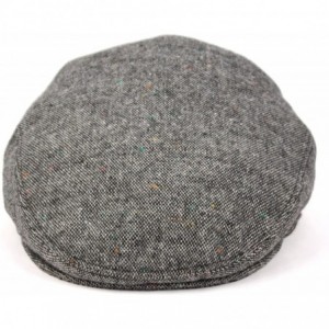 Newsboy Caps Ivy Cap Wool Blend - Black - CV12C65G7O1 $16.25