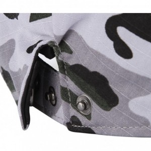 Newsboy Caps Men's Retro Camouflage Beret Hats Newsboy Cap Strip Cabbie Hat Flat Cap - Camouflage1 - CZ18D2M7G7M $8.78