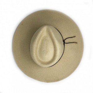 Sun Hats Women's Montecito Sun Hat - UPF 50+- Broad Brim- Elegant Style- Designed in Australia. - Natural - CG18M47L0YA $53.33