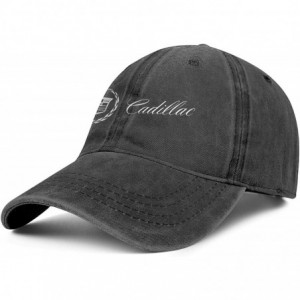Baseball Caps Men Fashion Denim Hats Cricket Cadillac-3D-effect-flag-infinity- Vintage Baseball Cap Team Womens Caps - CT18Y7...