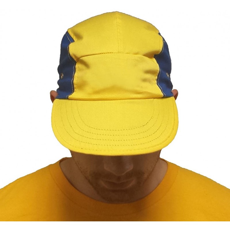 Baseball Caps Yellow and Blue Will Smith Hat Fresh Prince of Bel-Air TV Show Cap Costume Gift - C418ET92NTR $24.32