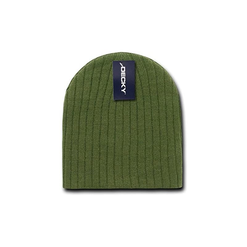 Skullies & Beanies Beanies - Olive - CM11903QE19 $8.77