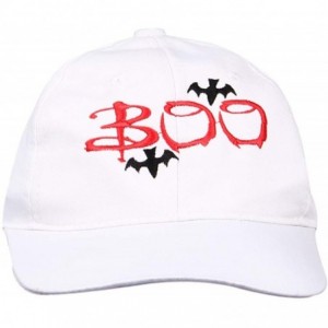 Baseball Caps Embroidered Baseball Cap - Dad Hat - Halloween Embroidery - Halloween Boo - CJ18UAKSGHC $13.49