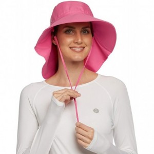 Sun Hats UPF 50+ Protective Everyday Sun Hat for Women - One Size - Pink - CW18DOYZHI8 $44.92