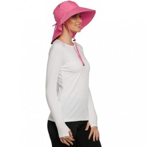 Sun Hats UPF 50+ Protective Everyday Sun Hat for Women - One Size - Pink - CW18DOYZHI8 $44.92