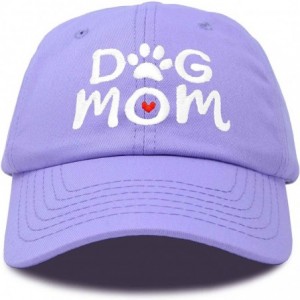 Baseball Caps Dog Mom Baseball Cap Women's Hats Dad Hat - Lavender - CW18K6439CL $22.23