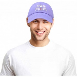 Baseball Caps Dog Mom Baseball Cap Women's Hats Dad Hat - Lavender - CW18K6439CL $9.74