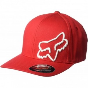 Baseball Caps Mens Flex 45 Flexfit Hat - Dark Red - C418O9Z0UH8 $56.33