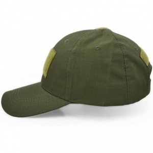 Baseball Caps Military Tactical Operator Cap- Outdoor Army Hat Hunting Camouflage Baseball Cap - Army Green - C418EUKUYMW $12.14