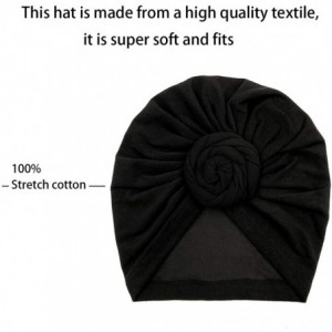Skullies & Beanies Women Pre-Tied Bonnet Turban for Women Printed Turban African Pattern Knot Headwrap Beanie - C5192UAU8T9 $...