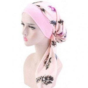 Skullies & Beanies Chemo Cancer Head Scarf Hat Cap Tie Dye Pre-Tied Hair Cover Headscarf Wrap Turban Headwear - CJ196OM4O63 $...