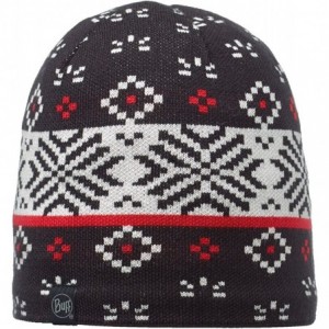 Skullies & Beanies Knitted and Polar Hat - Unisex - Jorden Black - C711VAJ5Z9H $11.25