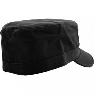 Baseball Caps Cadet Army Cap Basic Everyday Military Style Hat (Now with STASH Pocket Version Available) - C511JECLET3 $12.18