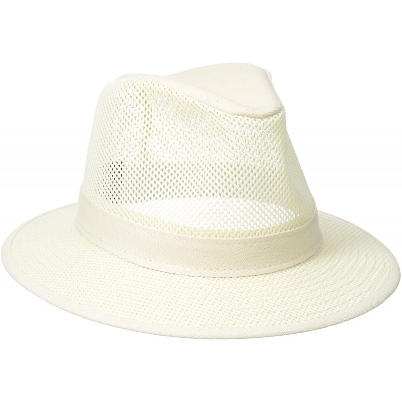 Cowboy Hats Safari Packable Breezer Hat - Natural - CZ11HYTQCAX $44.45